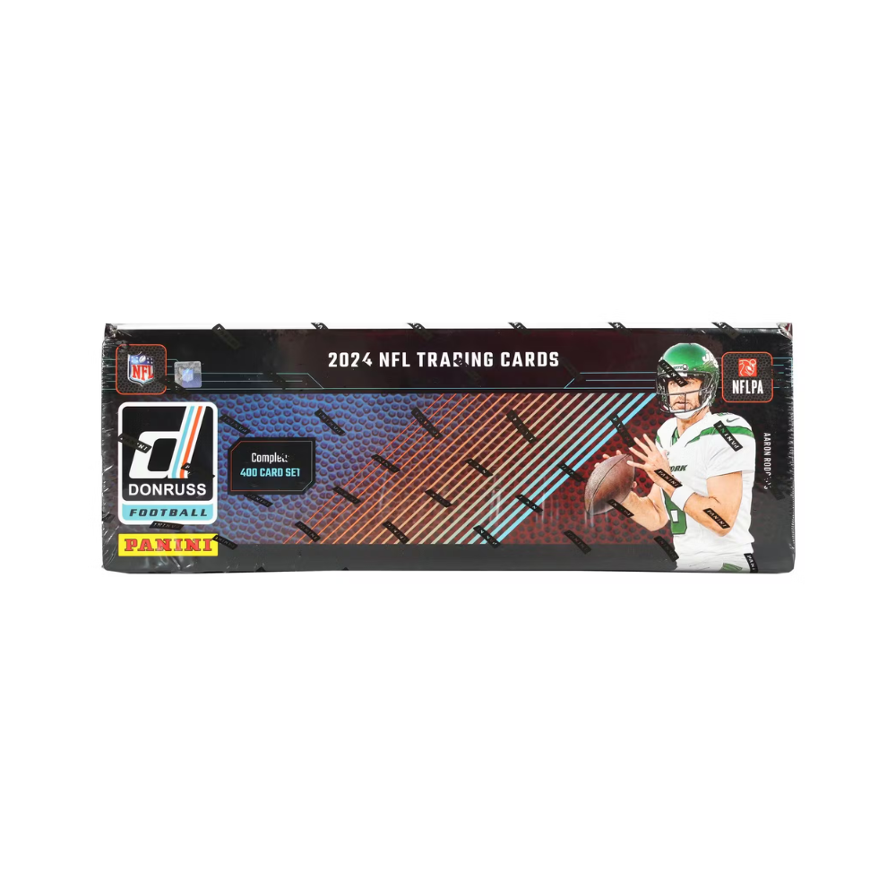2024 Panini Donruss Football Trading Cards Complete Retail Factory Set - 300+ NFL Player Cards for Collectors & Fans - Perfect for Sports Memorabilia Collections, Gifts, and Fantasy Football Enthusiasts