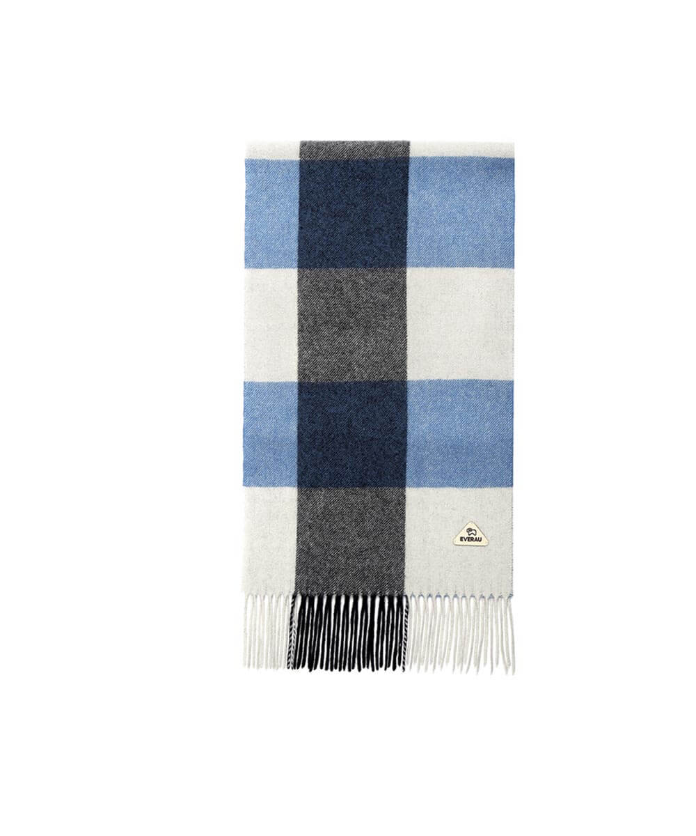 Wool Tartan Scarf - Warm Plaid Blanket Wrap for Women & Men - Soft Winter Fashion Accessory for Outdoor Activities, Travel & Cold Weather