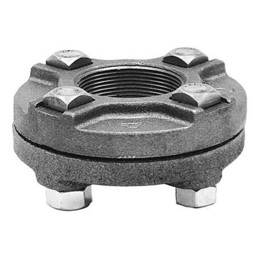 Anvil International 0308301605 3-Inch Cast Iron Flange Union - Black - Heavy Duty Pipe Fitting for Plumbing, HVAC, and Industrial Applications