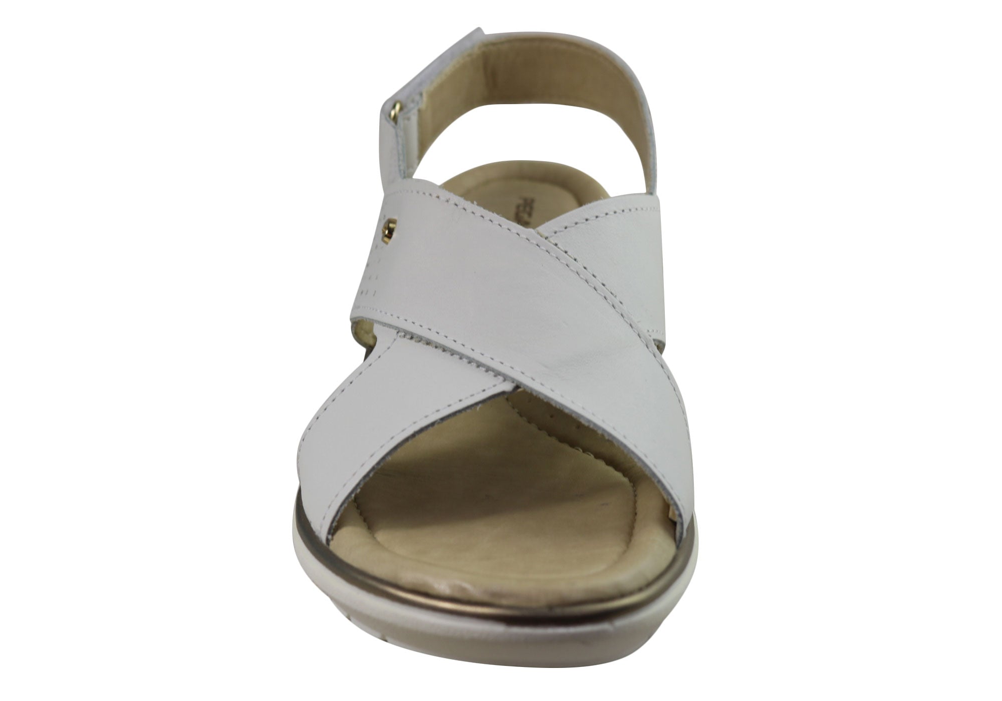 Pegada Paros Women's Comfortable Leather Sandals - Handmade in Brazil - Perfect for Beach, Vacation & Summer Outfits