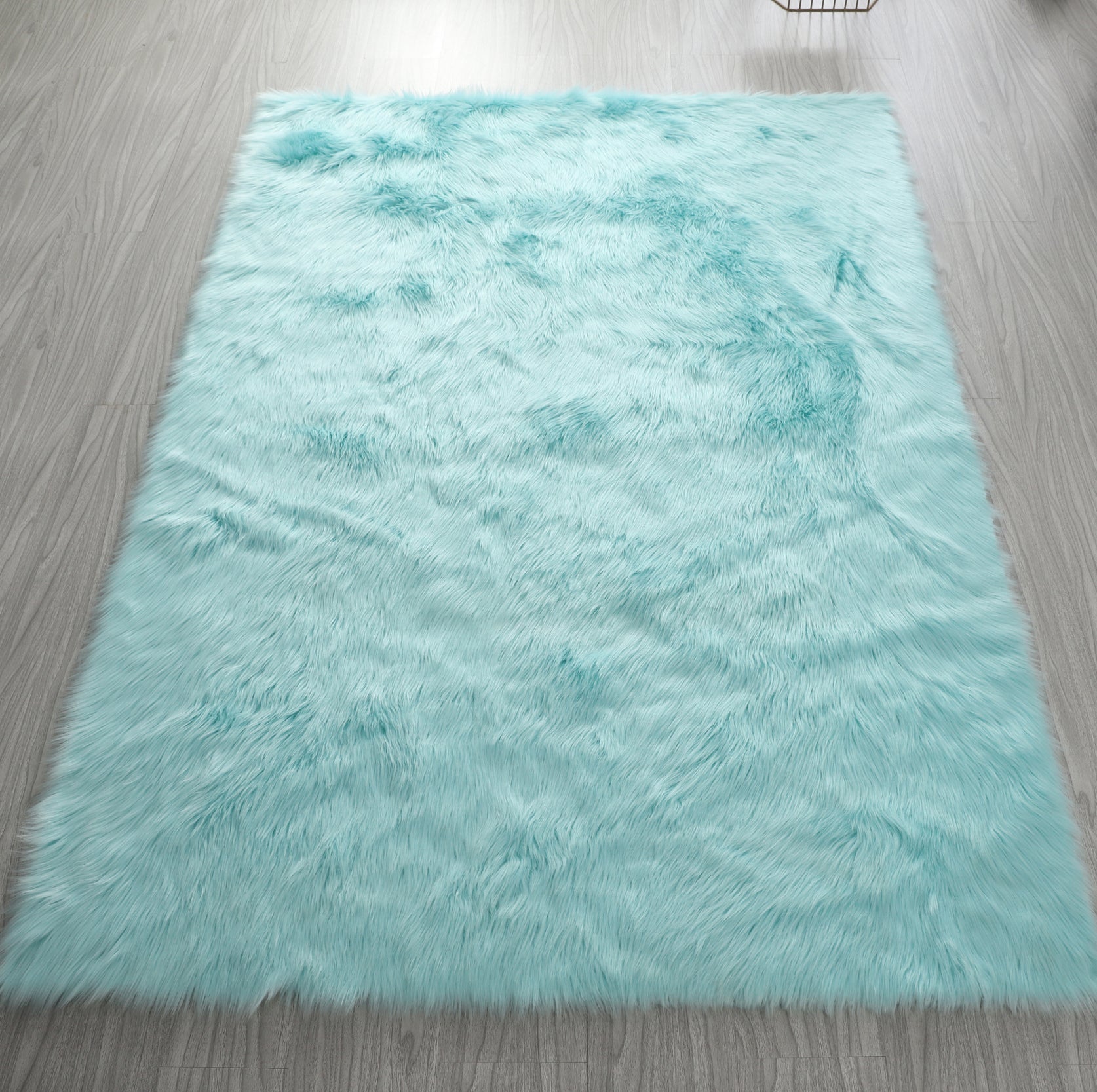 Ultra Soft Fluffy Faux Fur Sheepskin Area Rug - Cozy Collection | Plush Shaggy Throw Rug for Living Room, Bedroom & Nursery Decor