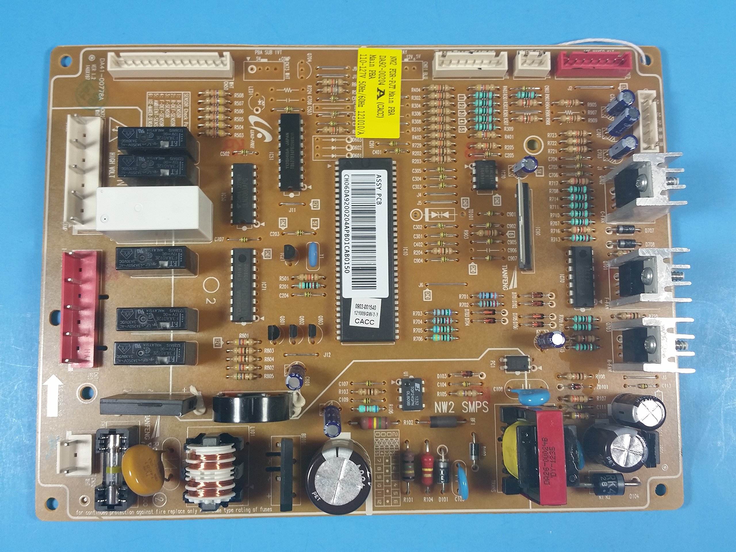 Original Samsung DA41-00695A Main PCB Assembly Board for Galaxy Smartphones - Replacement Part for Phone Repairs & DIY Fixes | Compatible with Multiple Galaxy Models
