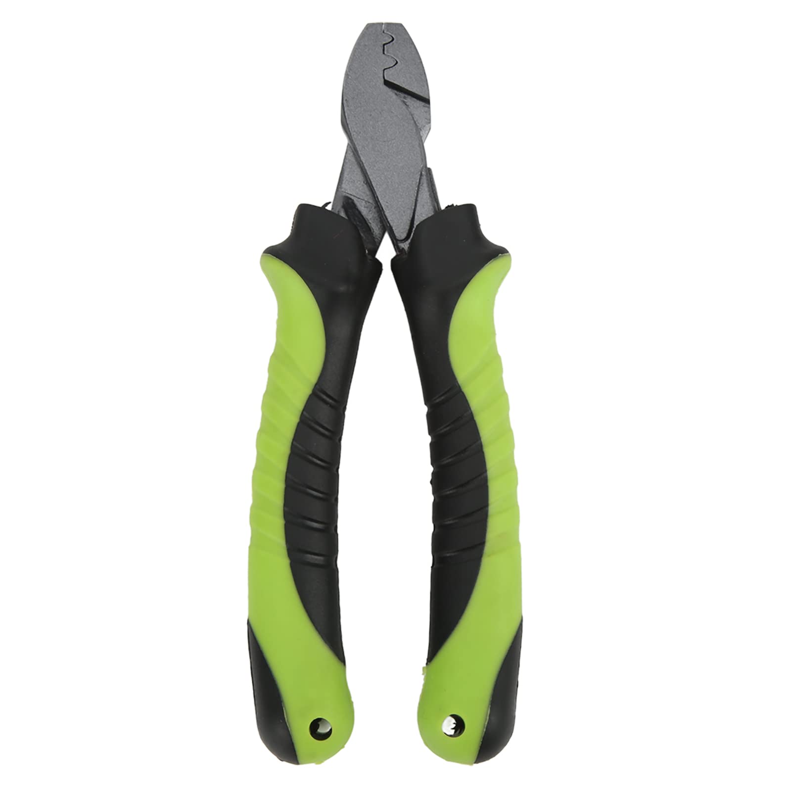 Tefola Fishing Pliers with Crimping Tool - Corrosion Resistant, Ergonomic Handle for Secure Line Crimping - Perfect for Saltwater, Freshwater, and Fly Fishing Adventures