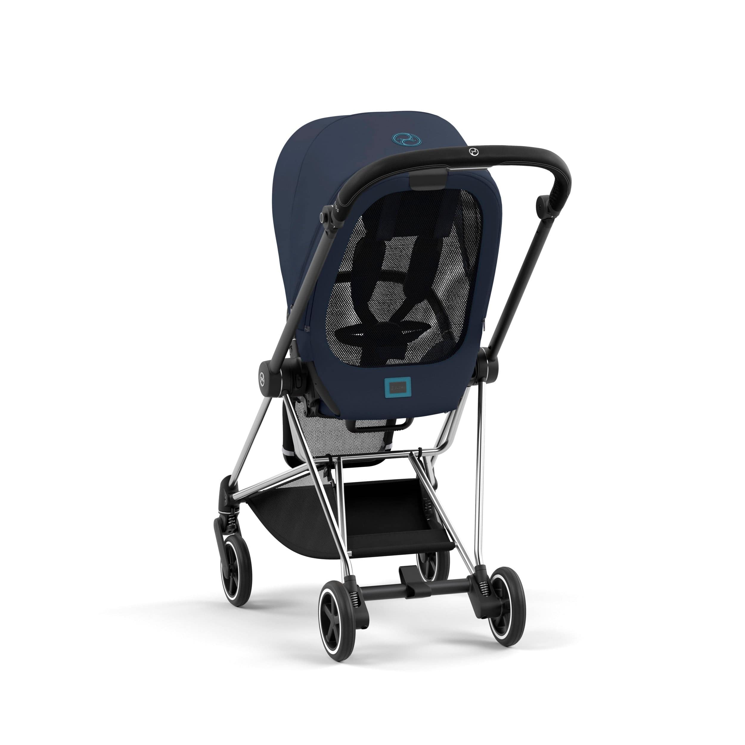 Cybex Mios 3 Complete Stroller in Chrome/Black - Lightweight Travel Stroller for Newborns to Toddlers | Perfect for City Walks, Travel & Everyday Use