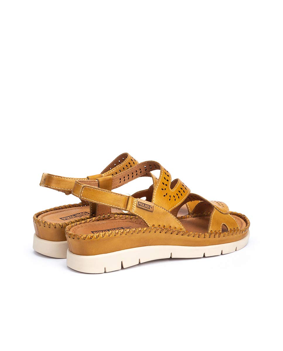 PIKOLINOS Women's Altea Leather Wedge Sandals - Comfortable & Stylish Summer Shoes for Beach, Travel & Casual Outings