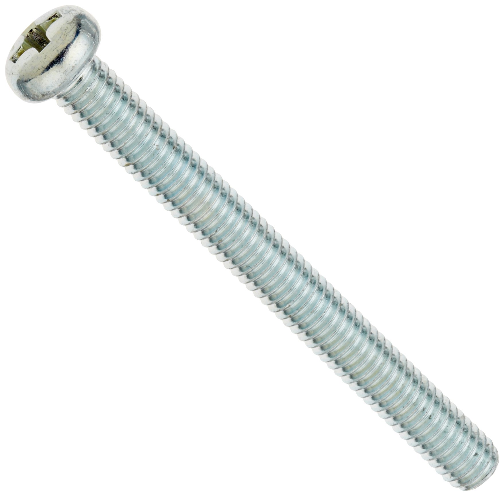 M4-0.7 Steel Pan Head Screws (Pack of 25) - Zinc Plated for DIY & Machinery