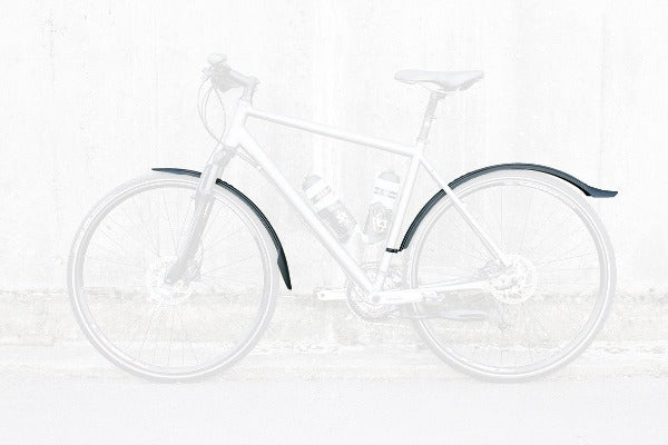 Velo 47 Trekking Fender Set - Compatible with 700c/650b Wheels (38-45mm Width) - Perfect for Bicycle Commuting & Adventure Cycling
