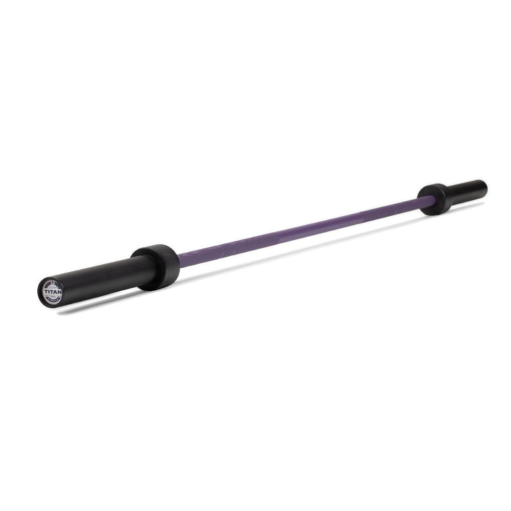 TITAN Series Women’s Olympic Barbell - 20kg Weightlifting Bar for CrossFit, Powerlifting & Home Gym Training - Perfect for Strength Training and Fitness Workouts