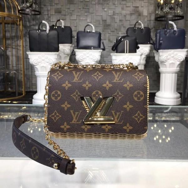 Authentic LV Twist PM Monogram Canvas Handbag - Luxury Designer Crossbody Bag for Women | Perfect for Work, Travel & Evening Events