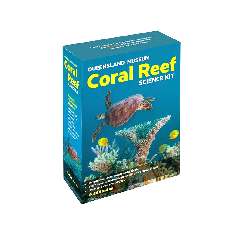 Coral Reef Science Kit for Kids - Educational Marine Biology STEM Toy with Experiments & Activities - Perfect for Classroom, Homeschool & Ocean Learning Fun