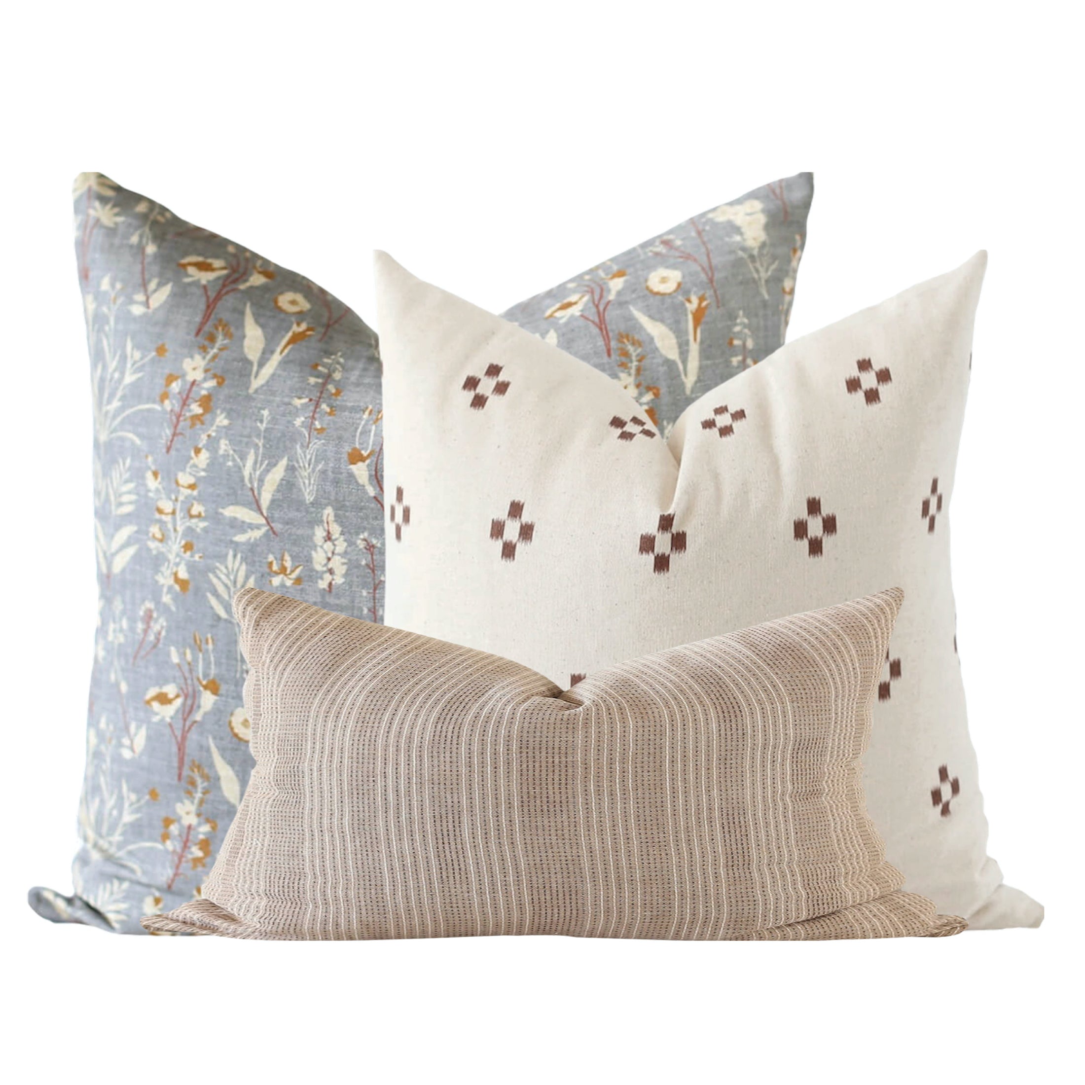 Premium Pillow Combination Set #114 - Soft & Supportive for Side, Back & Stomach Sleepers - Perfect for Bedroom, Guest Room & Travel