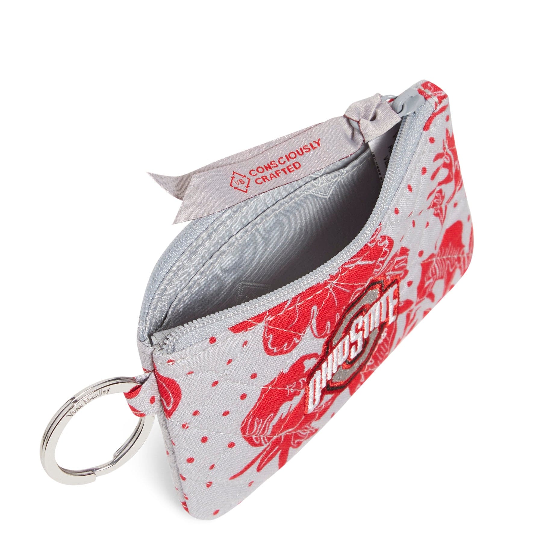 Customizable Collegiate Zip ID Lanyard with Keychain - Durable Nylon Badge Holder for School, Work & Events - Perfect for Students, Teachers & Office Professionals