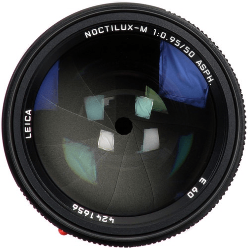 Leica Noctilux M 50mm f/0.95 ASPH Lens (Black) - Premium Fast Aperture Prime Lens for Leica M Mount Cameras - Perfect for Low Light Photography, Portraits & Street Shooting