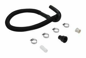 Amana 40922 Front Load Washer Outer Drain Hose Extension Kit - Universal Fit for Washing Machines, Black/White/Gray - Perfect for Laundry Room, Basement & Tight Spaces