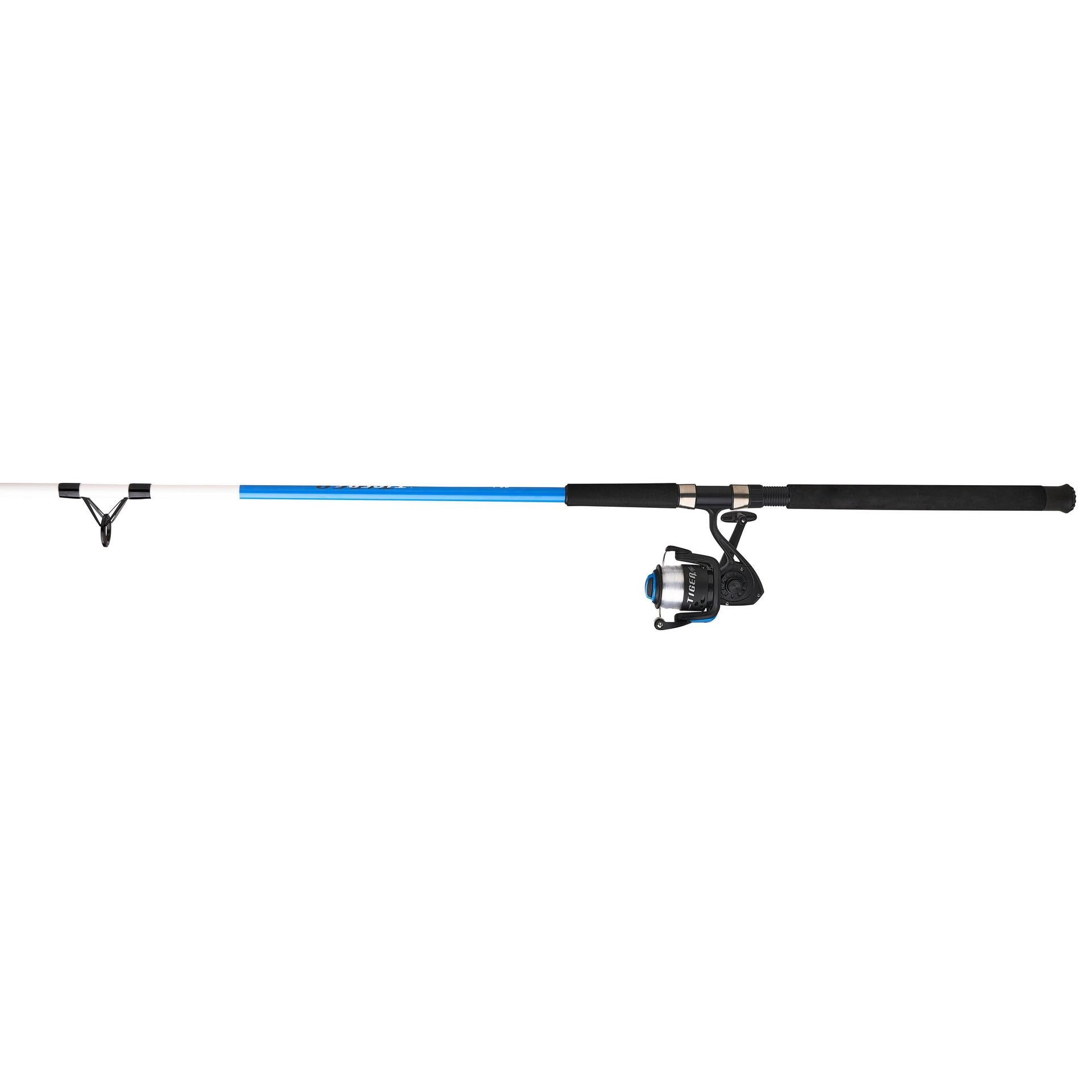 Tiger® Spinning Catfish Fishing Combo Kit - Complete Rod and Reel Set for Freshwater & Saltwater Angling - Perfect for Shore Fishing, Boat Trips, and Catfish Tournaments