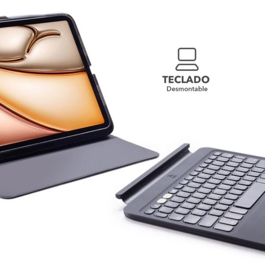 ZAGG Pro Keys 2 Bluetooth Keyboard for iPad Air 13-inch (M2 Chip) - Slim Wireless Keyboard with Backlit Keys for Work, Travel & Home Office Use