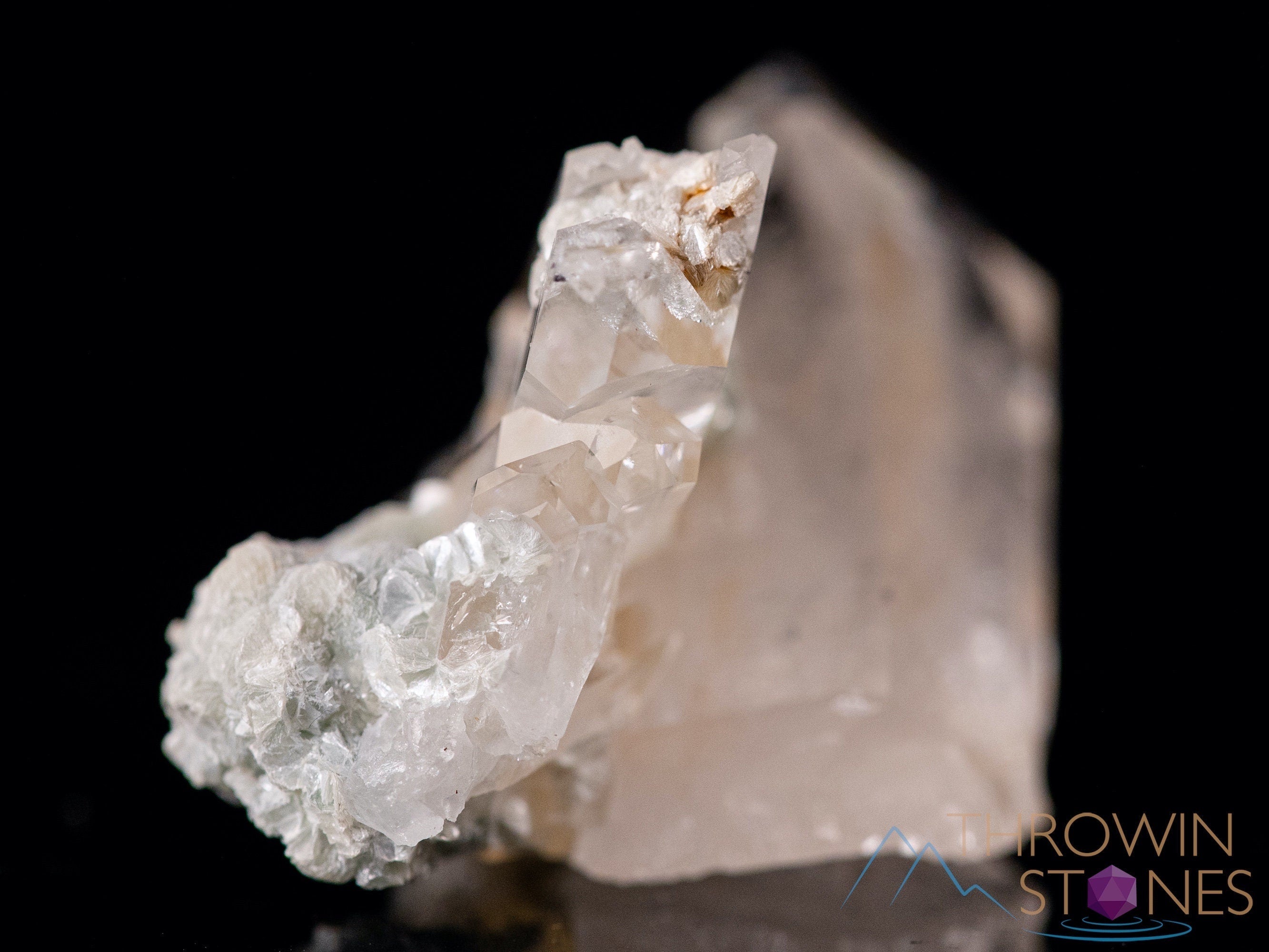 COOKEITE with QUARTZ Raw Crystal Specimen - Natural Healing Stone for Home Decor, Housewarming Gift & Crystal Collection | Perfect for Meditation, Reiki & Spiritual Healing