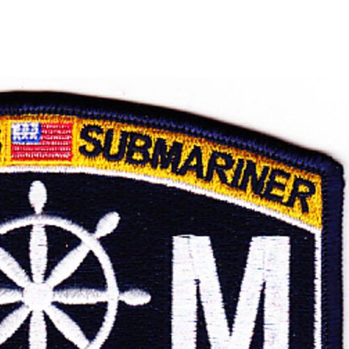 US Navy Submarine Quartermaster Patch - Embroidered Military Badge for Uniforms & Collectors | Perfect for Veterans, Cosplay & Memorabilia Displays