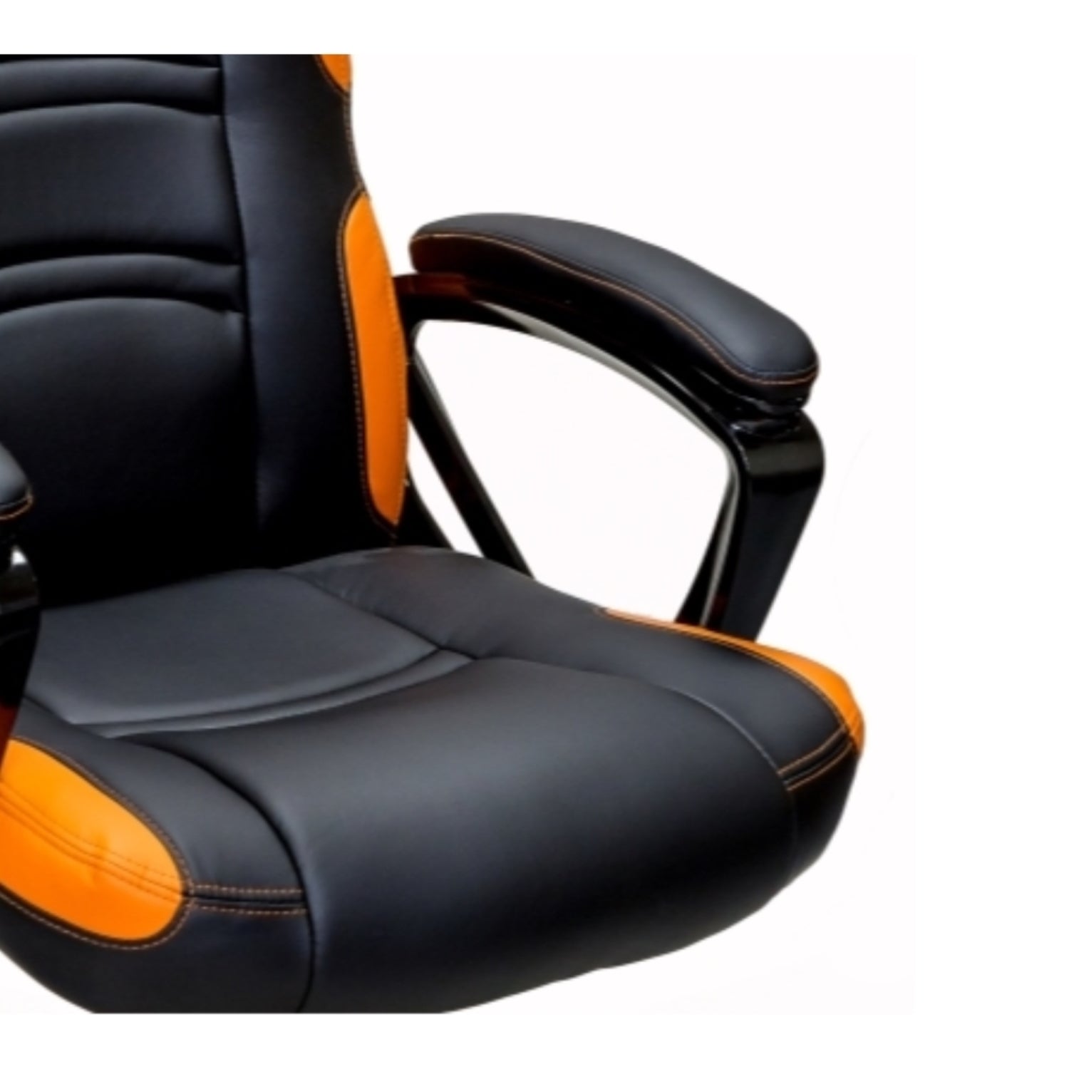 HAWK SERIES 8701 Ergonomic Gaming Chair (Black & Orange) - High Back Racing Style PC Gaming Chair for Office, Home, and Esports