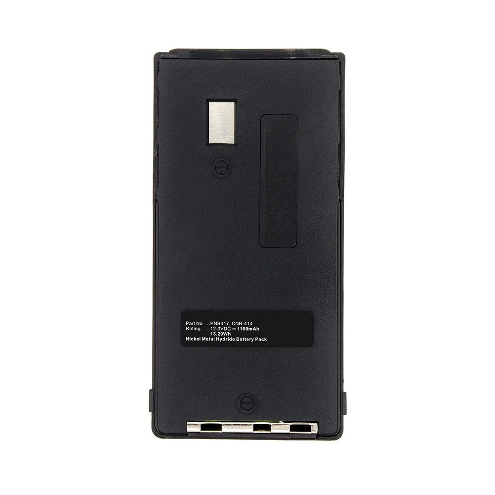 Synergy Digital 2-Way Radio Battery - Ni-MH 12V 1100mAh High Capacity Replacement for Zodiac PA4099 & Pryme RBP-22 - Perfect for Outdoor Adventures, Construction Sites, and Emergency Communication