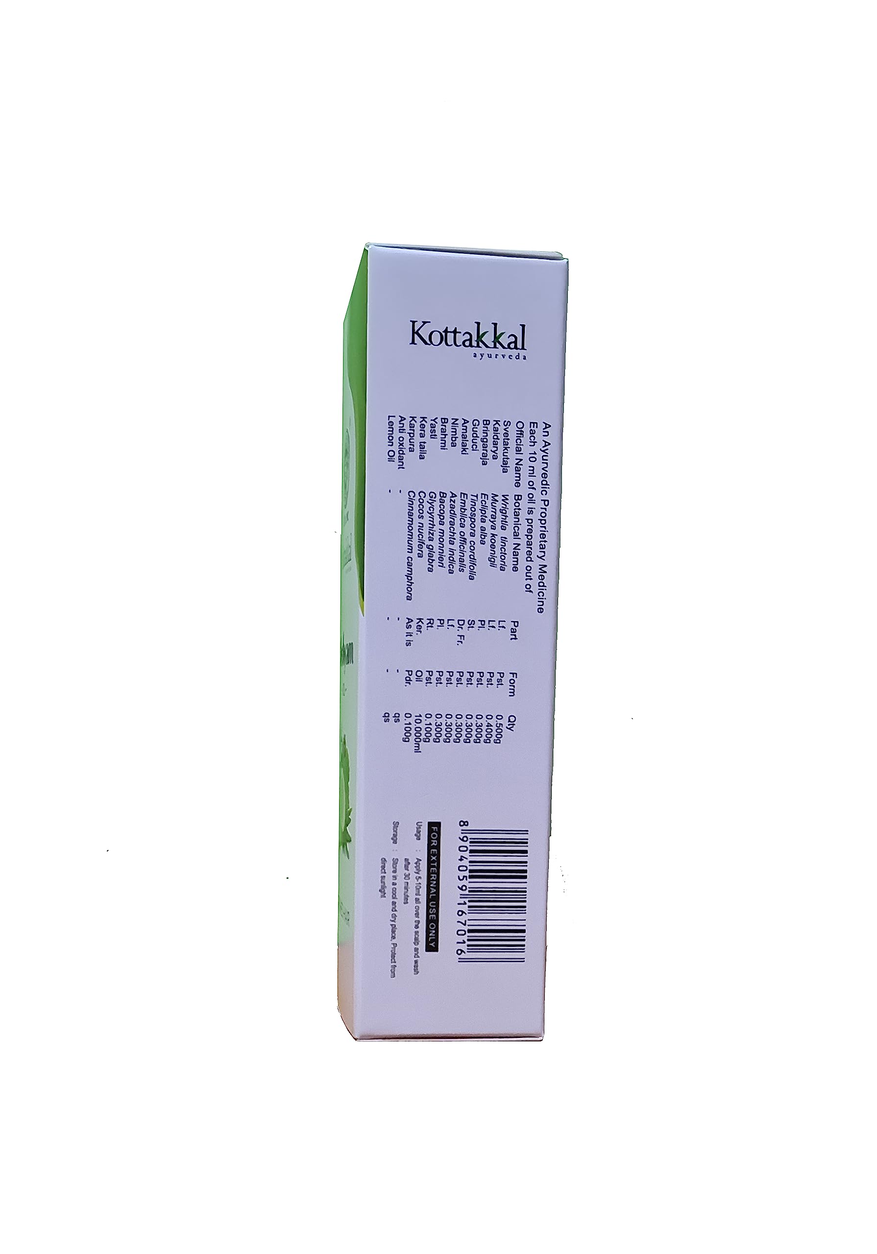 Kottakkal Ayurveda® Keshyam Hair Oil - 100% Natural Ayurvedic Treatment for Hair Growth & Shine | 100ml Bottle | Promotes Healthy, Beautiful Hair | Perfect for Daily Hair Care & Scalp Massage