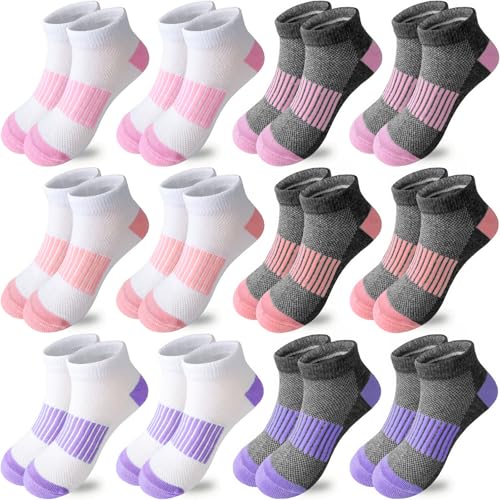 6 Pairs White(3colors) + 6 Pairs Grey(3colors)