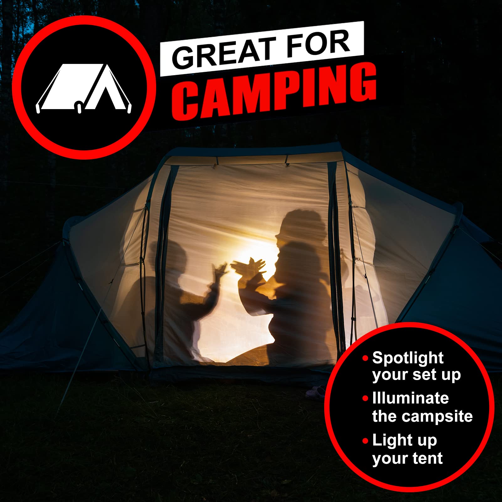GearLight LED Flashlight - High Lumens Mini Tactical Flashlight with 5 Modes & Zoomable Beam for Camping, Hiking, Emergency, Home Use - Bright, Durable & Compact Outdoor Light
