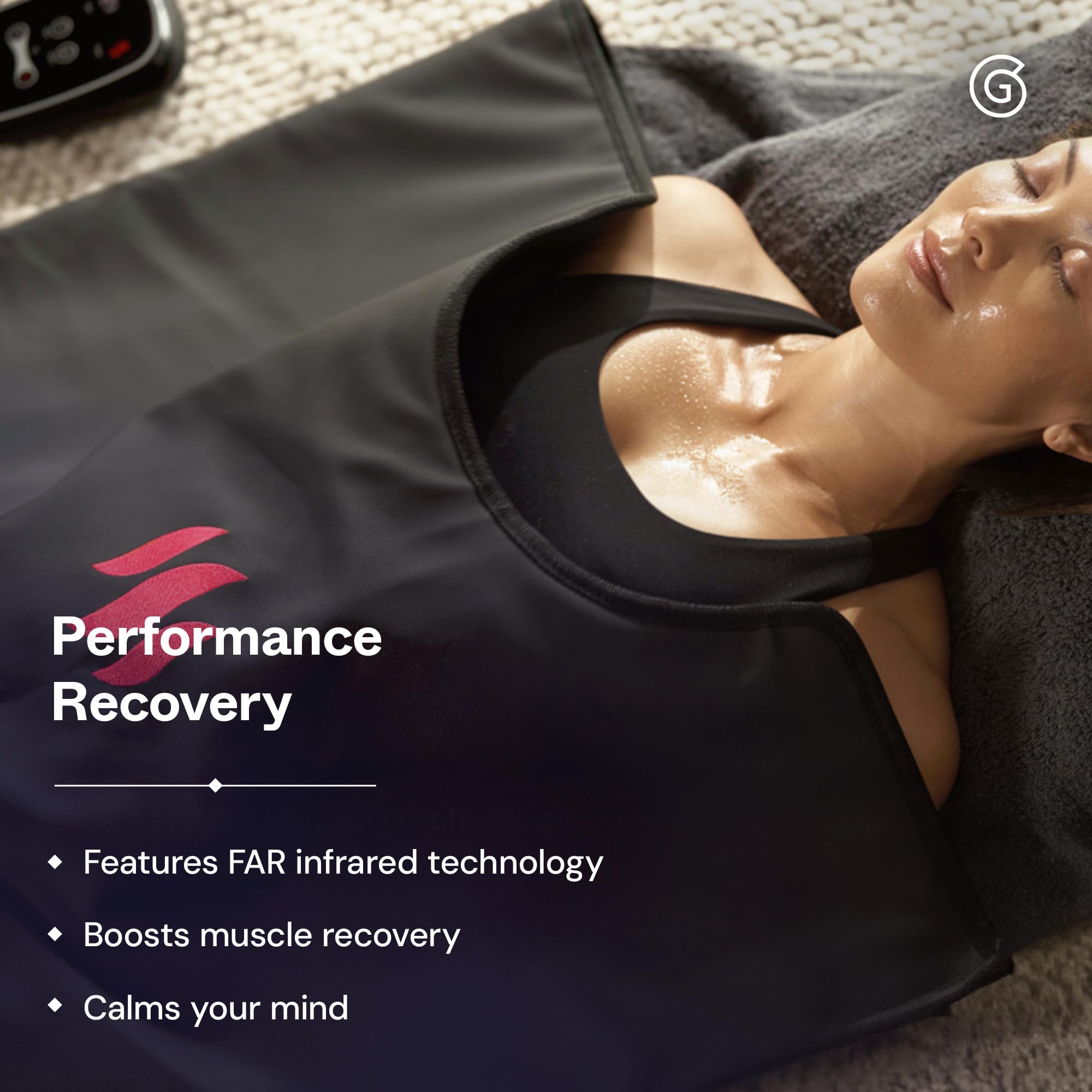 Portable Infrared Sauna Blanket for Home Use - Personal Indoor Sauna Therapy to Improve Blood Flow & Circulation - Waterproof One-Person Sauna for Detox, Relaxation, Muscle Recovery & Wellness - Perfect for Post-Workout, Stress Relief & Home Spa Days
