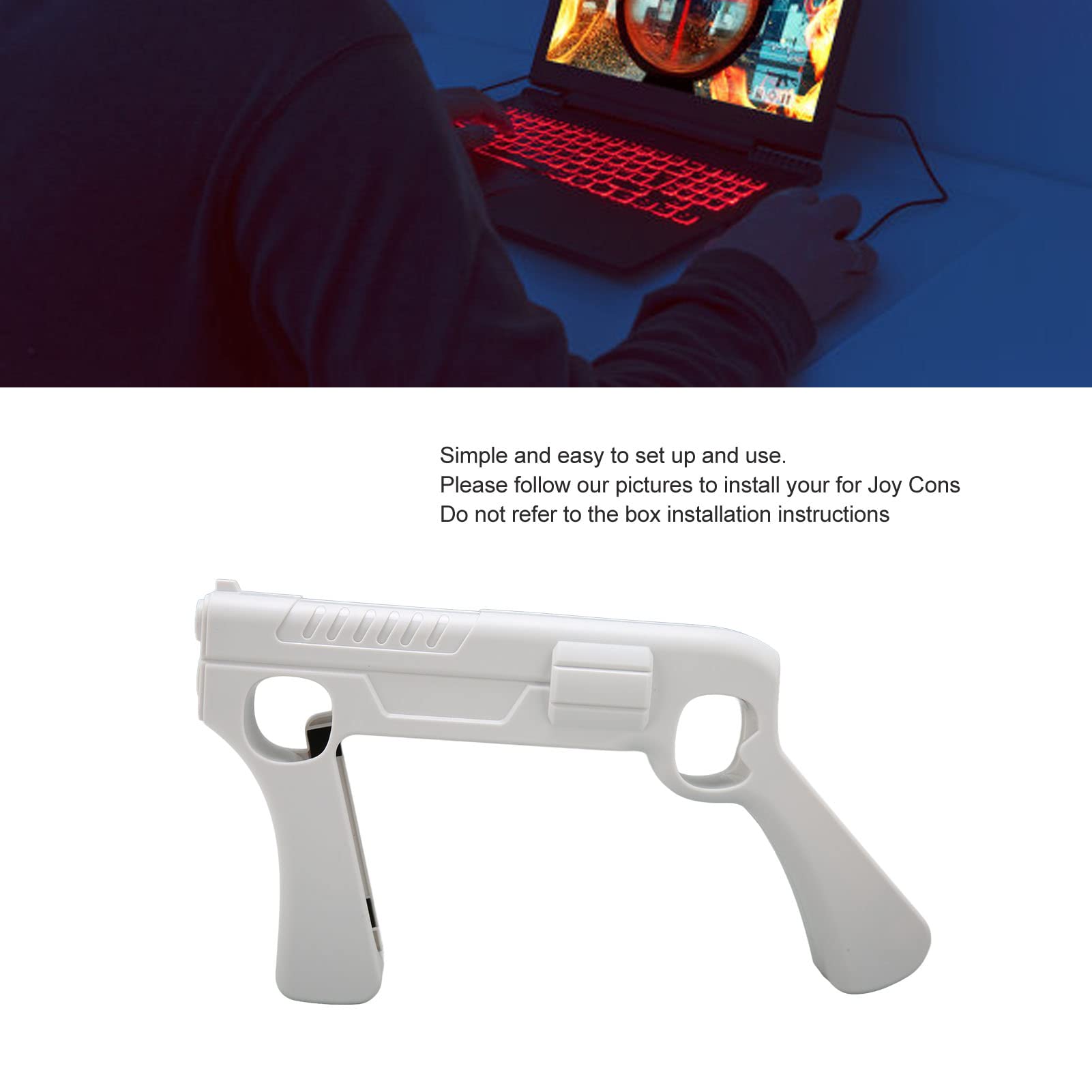 Switch Gun Controller for Hunting Games - Perfect for Nintendo Switch Gaming