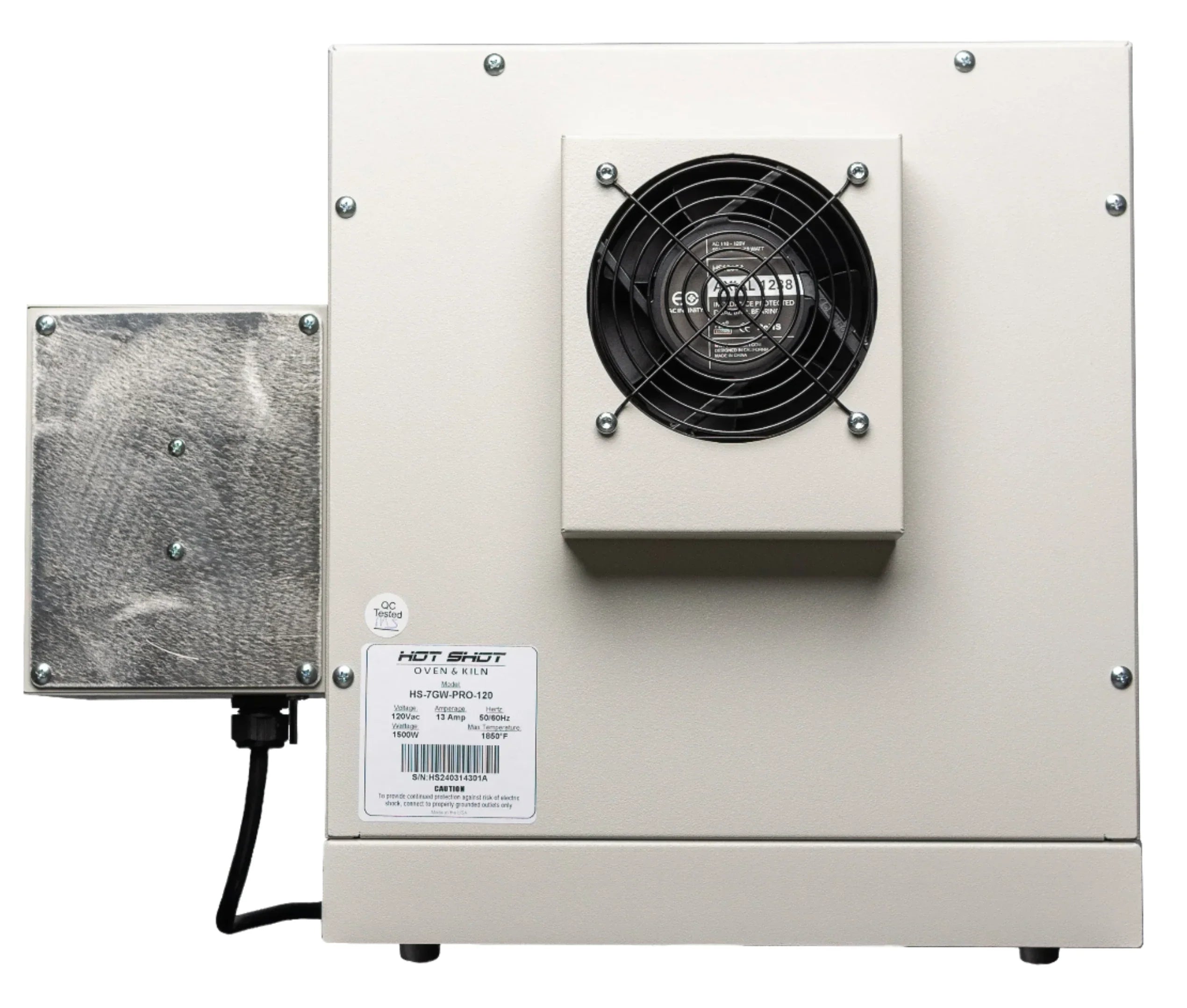 Hot Shot HS 7GW Wax Burnout Kiln - Professional Jewelry Casting Oven for Wax Elimination & Metal Casting | Perfect for Jewelry Makers, Dental Labs & Small Foundries (In Stock Ready to Ship)