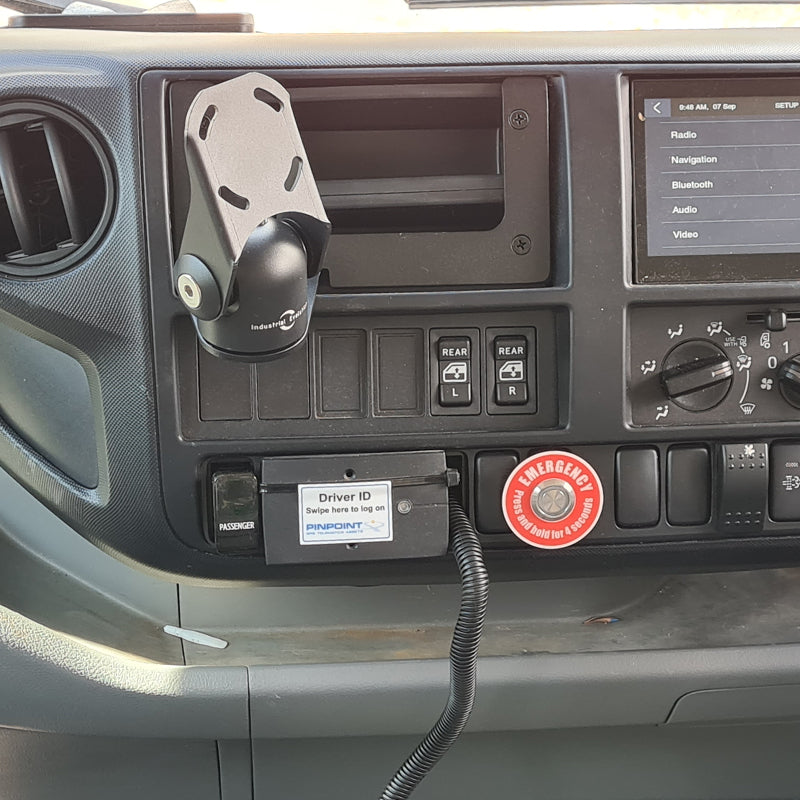 Industrial Evolution InDash Mount for Hino 300 2016+ - Premium Car Dashboard Phone Holder for Hino Trucks - Perfect for GPS Navigation & Hands-Free Driving