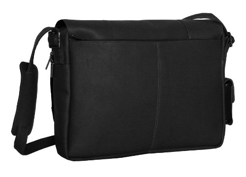 NBA Utah Jazz Black Leather Laptop Messenger Bag for Men & Women - Stylish Work Bag for Office, Business, Travel & School