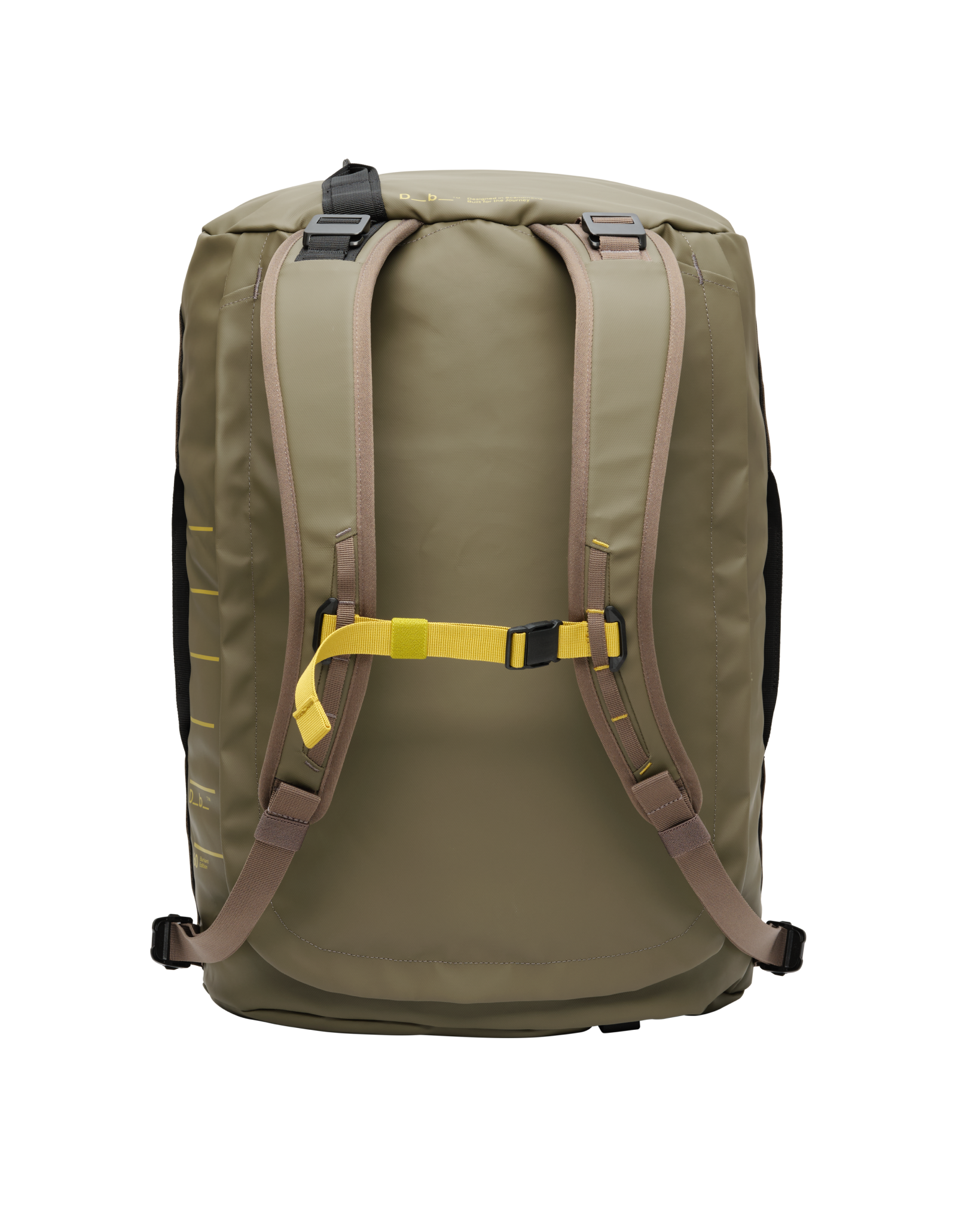 DB Journey Roamer Duffel 60L - Large Travel Duffle Bag for Camping, Gym & Weekend Getaways | Water-Resistant Carry-On Luggage with Shoulder Strap