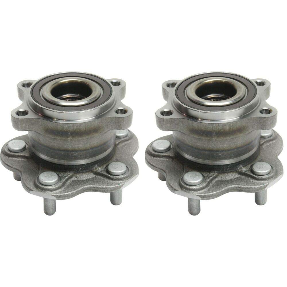 TOTMOX Set of 2 Rear Wheel Hub and Bearing Assembly Replacement for 512363 - Compatible with Various Car Models - Perfect for Smooth and Safe Driving