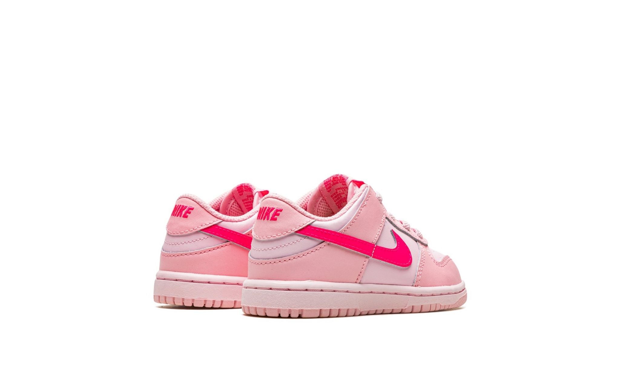 Nike Dunk Low (TD) Triple Pink - Kids' Sneakers for Casual Wear, School & Play | Stylish & Comfortable Pink Shoes