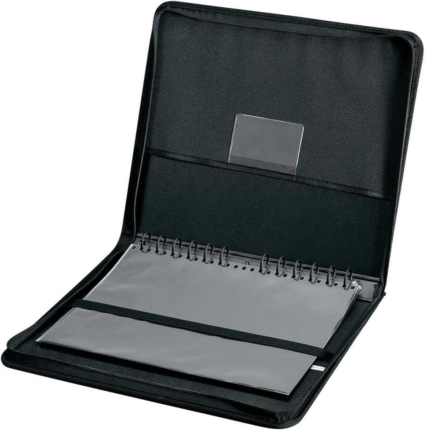 Alvin Elegance Series Ergonomic Presentation Case - 14x17 Inch Multi-Ring Binder with Hidden Zipper | Perfect for Business Meetings, School Projects & Professional Document Storage