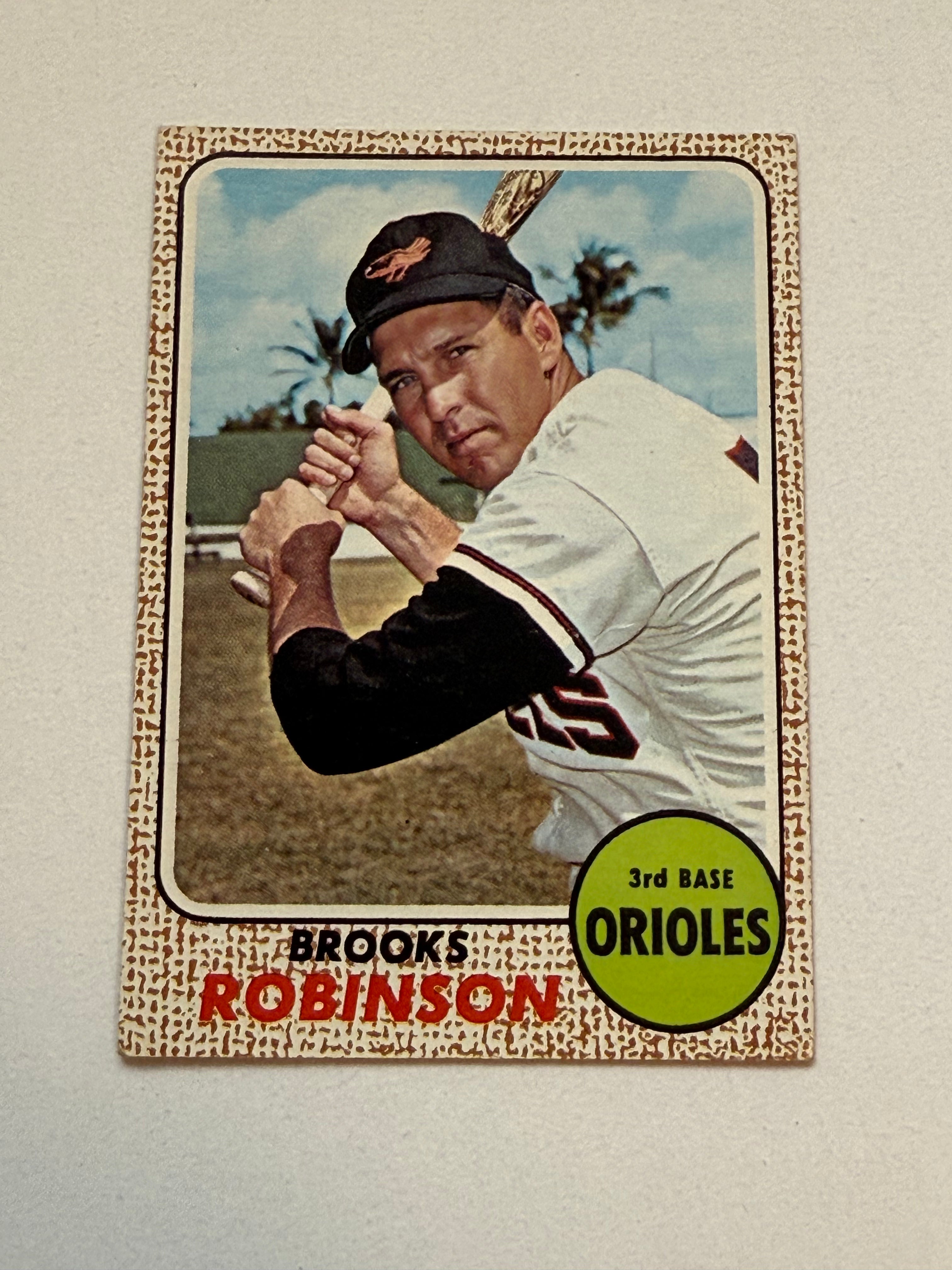 1968 Topps Brooks Robinson Baseball Card - PSA Graded High Condition | Vintage MLB Collectible for Fans & Investors