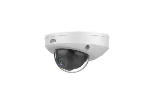 Uniview IPC318SR3 ADF28KM-G 2.8mm 8MP HD Smart LightHunter IR Fixed Mini Dome Security Camera for Home, Office, and Outdoor Surveillance