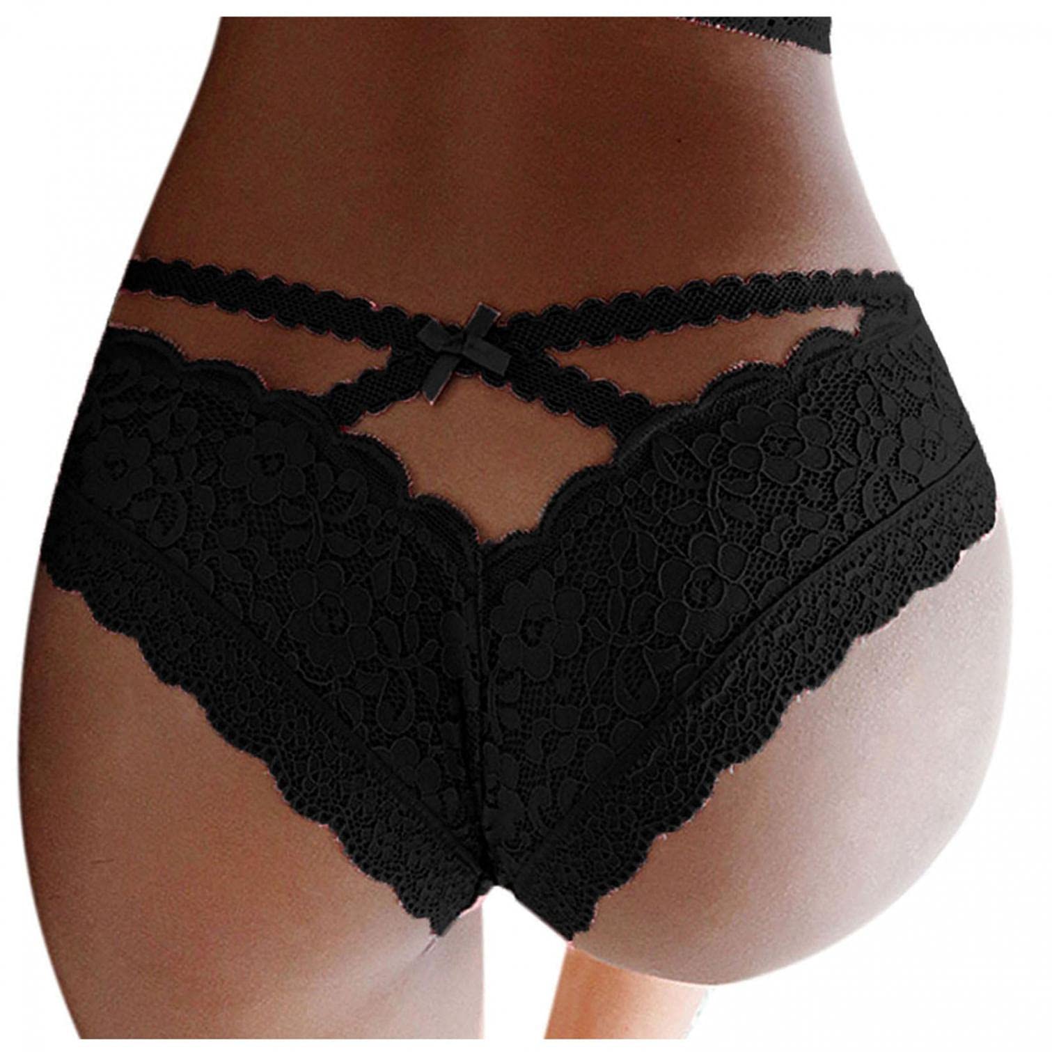 Sexy Lace Panties for Women - Comfortable Seamless Underwear, Sleepwear & Lingerie - Perfect for Date Night, Boudoir & Romantic Occasions