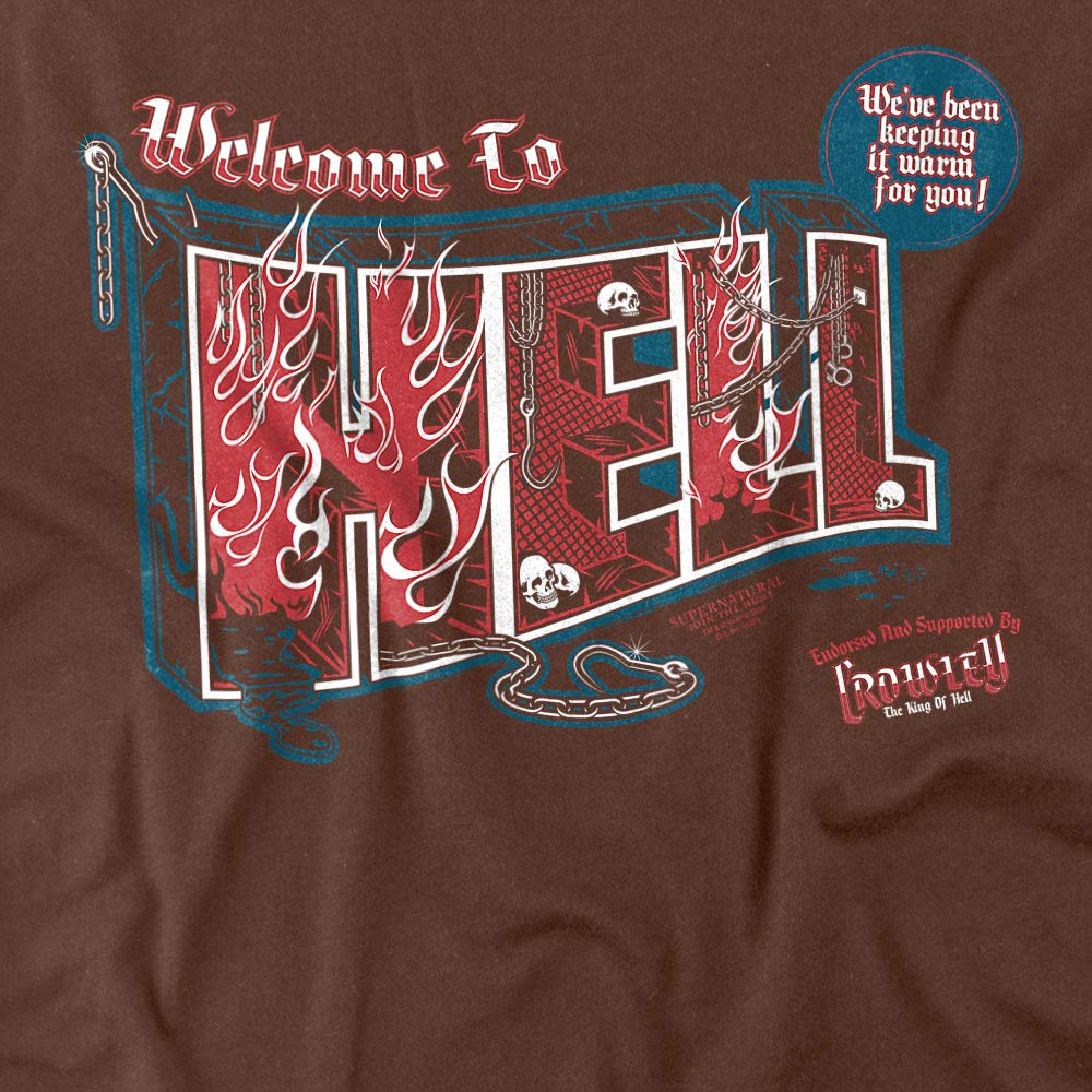 Supernatural Welcome Unisex T-Shirt for Men & Women | Soft Cotton Graphic Tee | Casual Wear, Fan Merch, Gift Idea