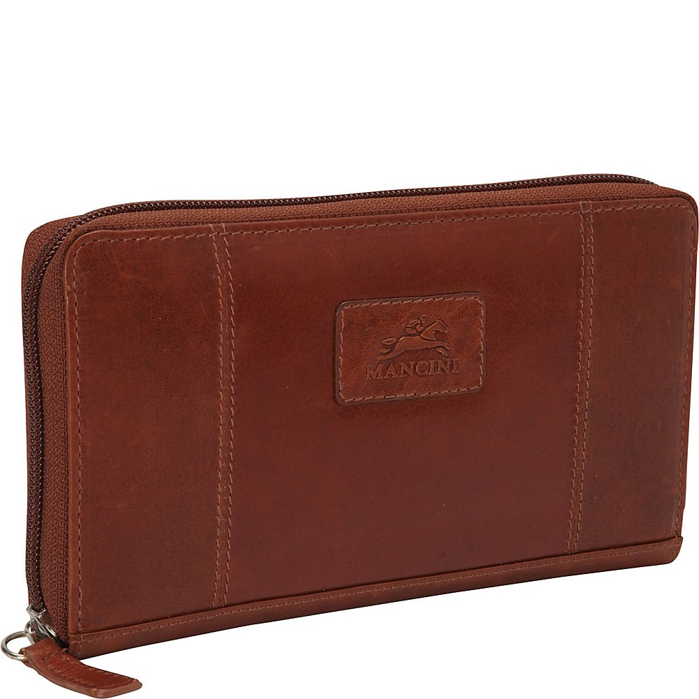 Casablanca Collection RFID Blocking Clutch Wallet for Women - Medium Size | Secure & Stylish for Travel, Shopping & Night Out
