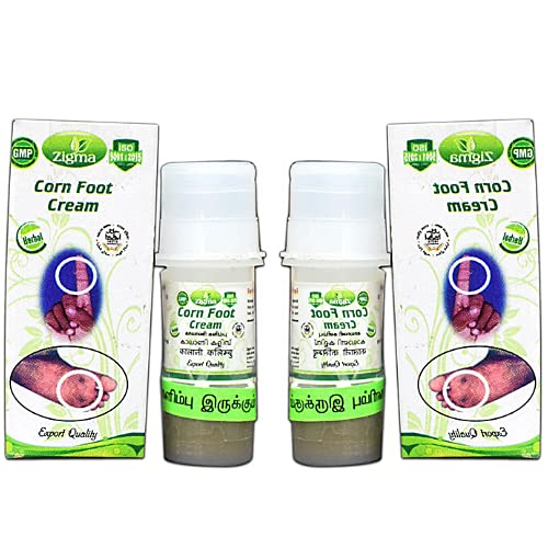 Zigma Ointment for Kaal Aani - Effective Foot Corn Remover, Hand Corn Treatment & Callus Removal Cream (500mg) | Fast Relief for Corns, Calluses & Kapasi - Perfect for Daily Foot Care & Hand Care Routine