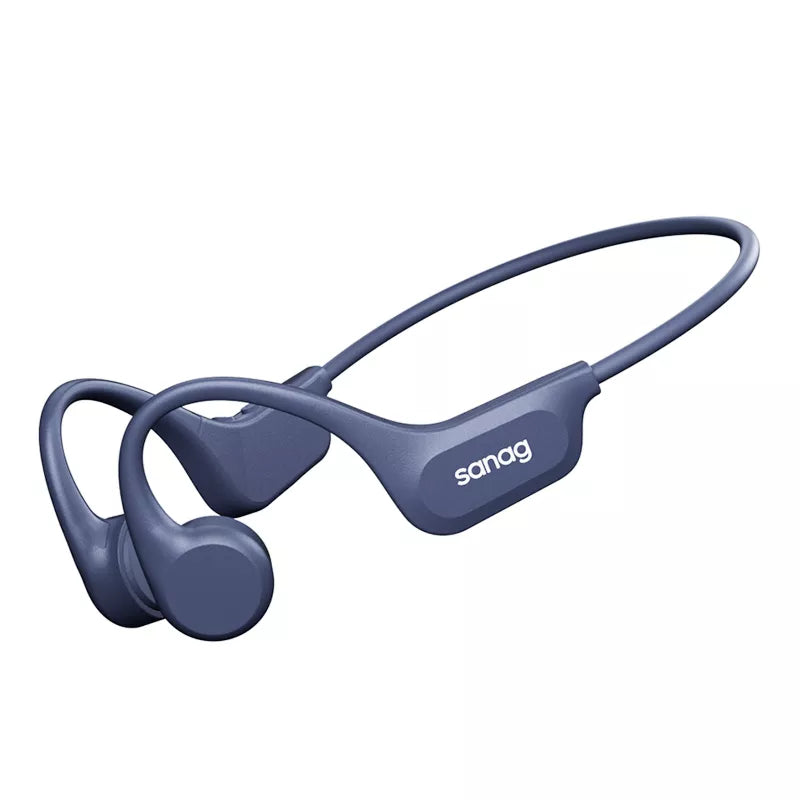 Sanag B60S Pro RunBeat 2nd Gen Open Ear Bone Conduction Headphones for Swimming, Running & Workout - Wireless Bluetooth Sports Earbuds with Sweatproof Design