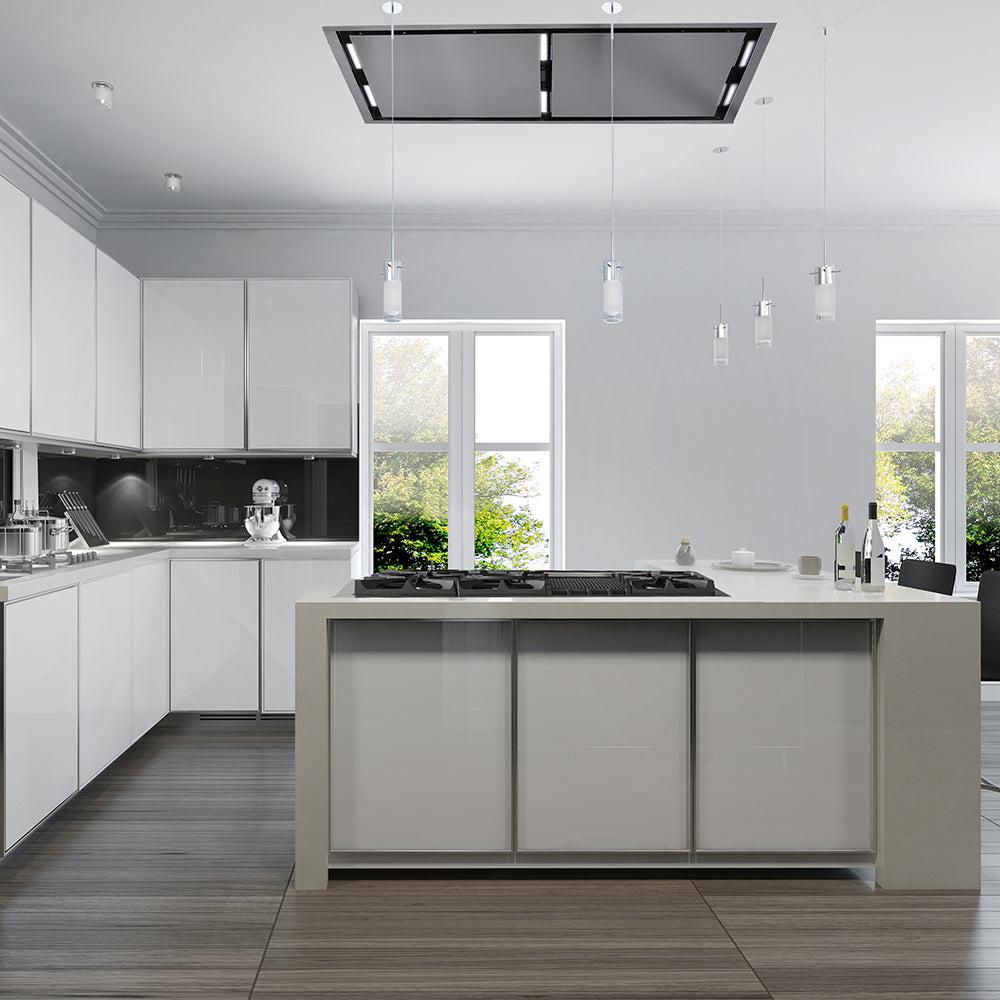**44-inch Forno Arezzo Recessed Range Hood - Perimetric Heat, Odor, Gas & Steam Capture - Stainless Steel Kitchen Vent Hood (FRHRE5312 44) - Ideal for Modern Kitchens & Open-Concept Homes**