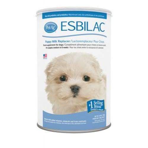 PetAg Esbilac Puppy Milk Replacer Powder - 12oz | Nutritional Supplement for Newborn & Orphaned Puppies | Ideal for Feeding, Weaning & Digestive Health
