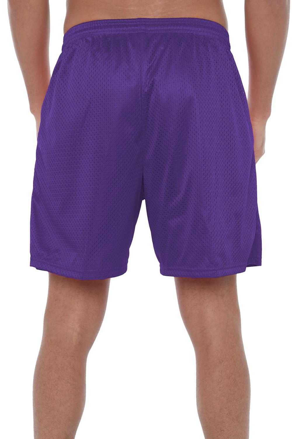 Popfunk Super Hero Chibi Collection Men's Lined Mesh Shorts - Comfortable Athletic Running & Casual Wear for Summer Outdoor Activities
