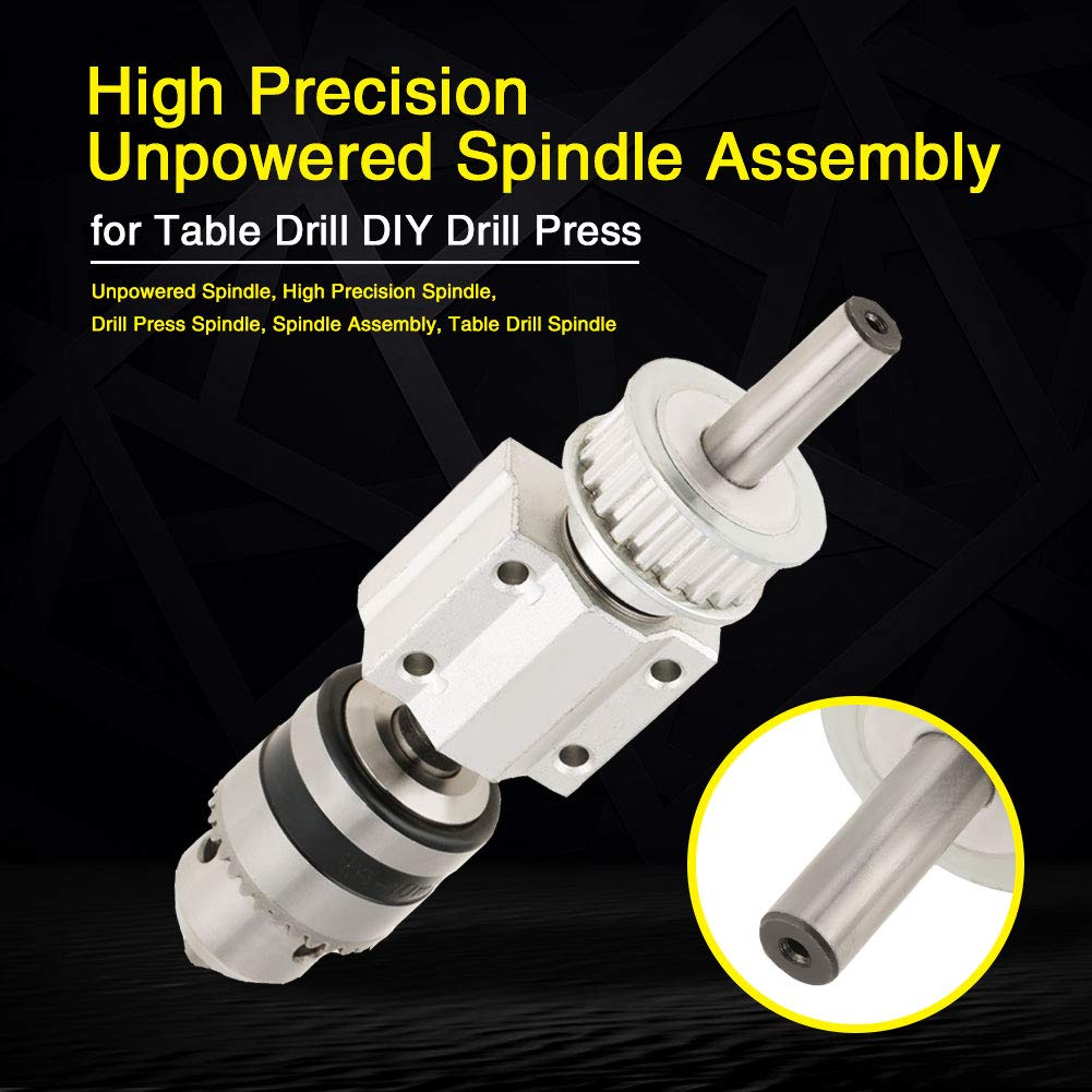 Unpowered Spindle for Drill Press, 1.5-10MM Chuck - DIY Grinding & Woodworking
