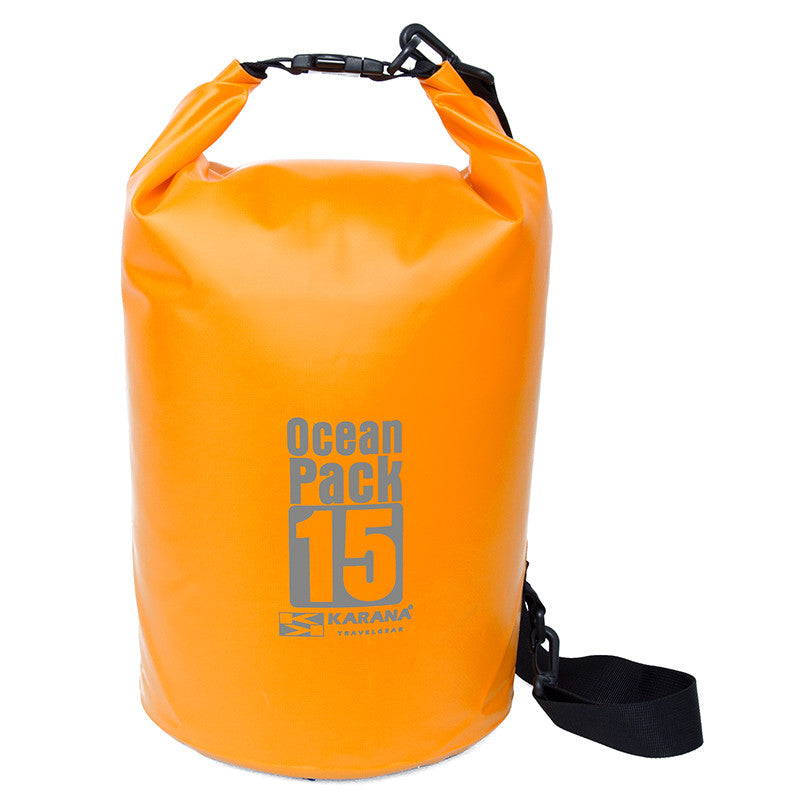 **Karana Ocean Pack 15L Waterproof Dry Tube Bag - Ideal for Kayaking, Boating, Swimming & Outdoor Adventures**