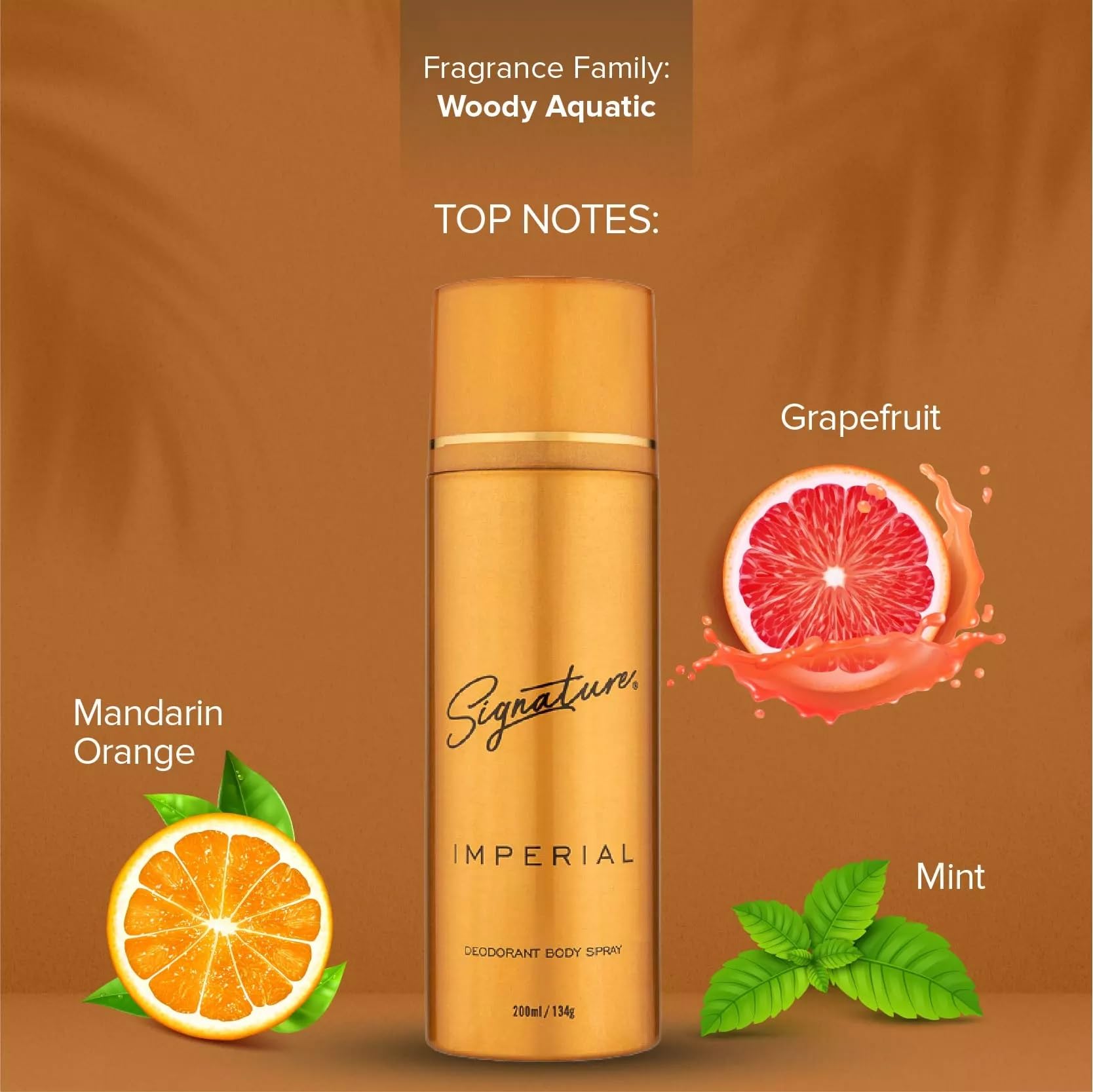 Imperial Deodorant Body Spray for Men & Women - Long-Lasting Fragrance & Odor Protection (200ml) | Fresh Scent for Gym, Work & Daily Use