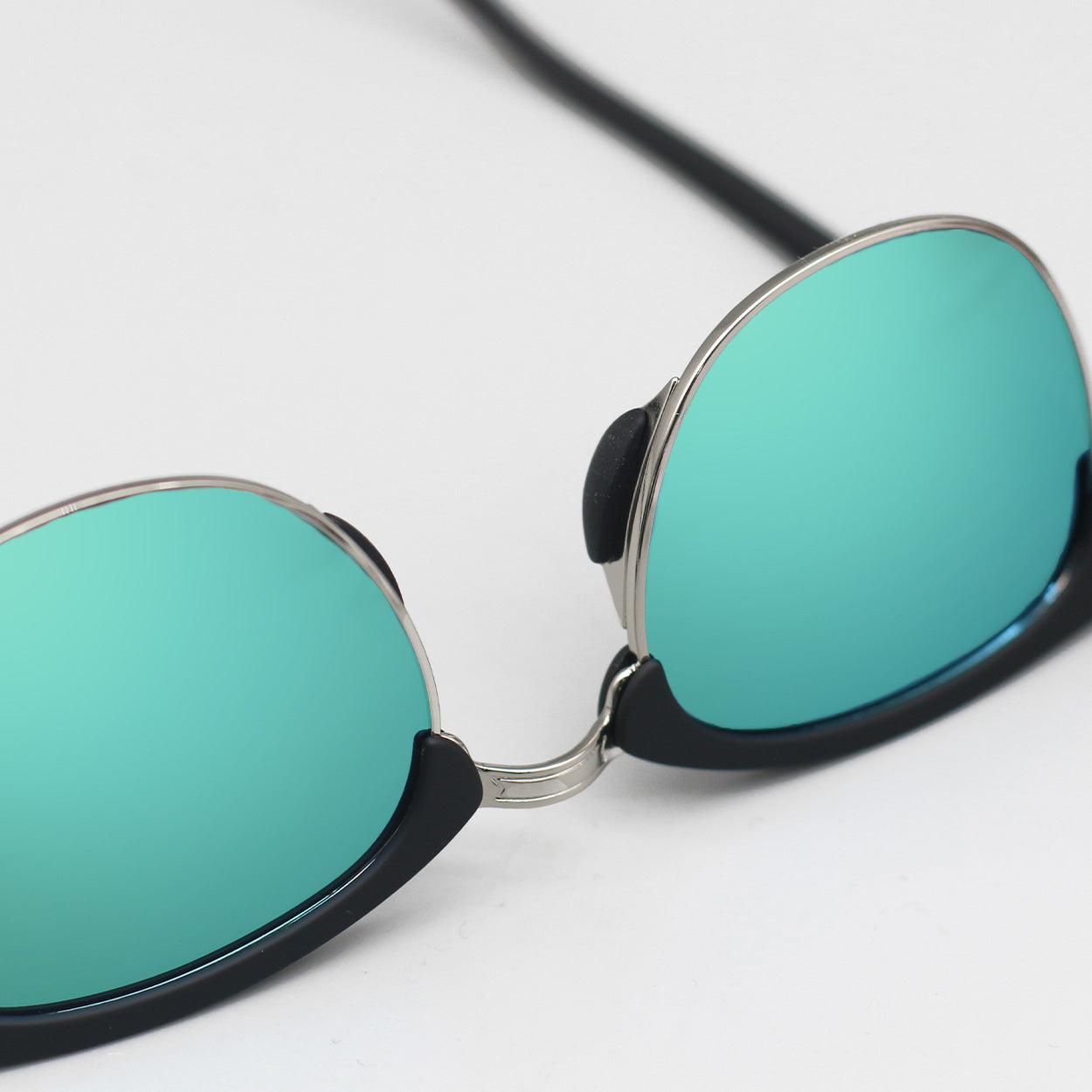 The Masters – Mirrored Aqua Clubmaster Sunglasses for Men & Women | Retro Aviator Style, UV400 Protection | Perfect for Beach, Driving & Outdoor Activities